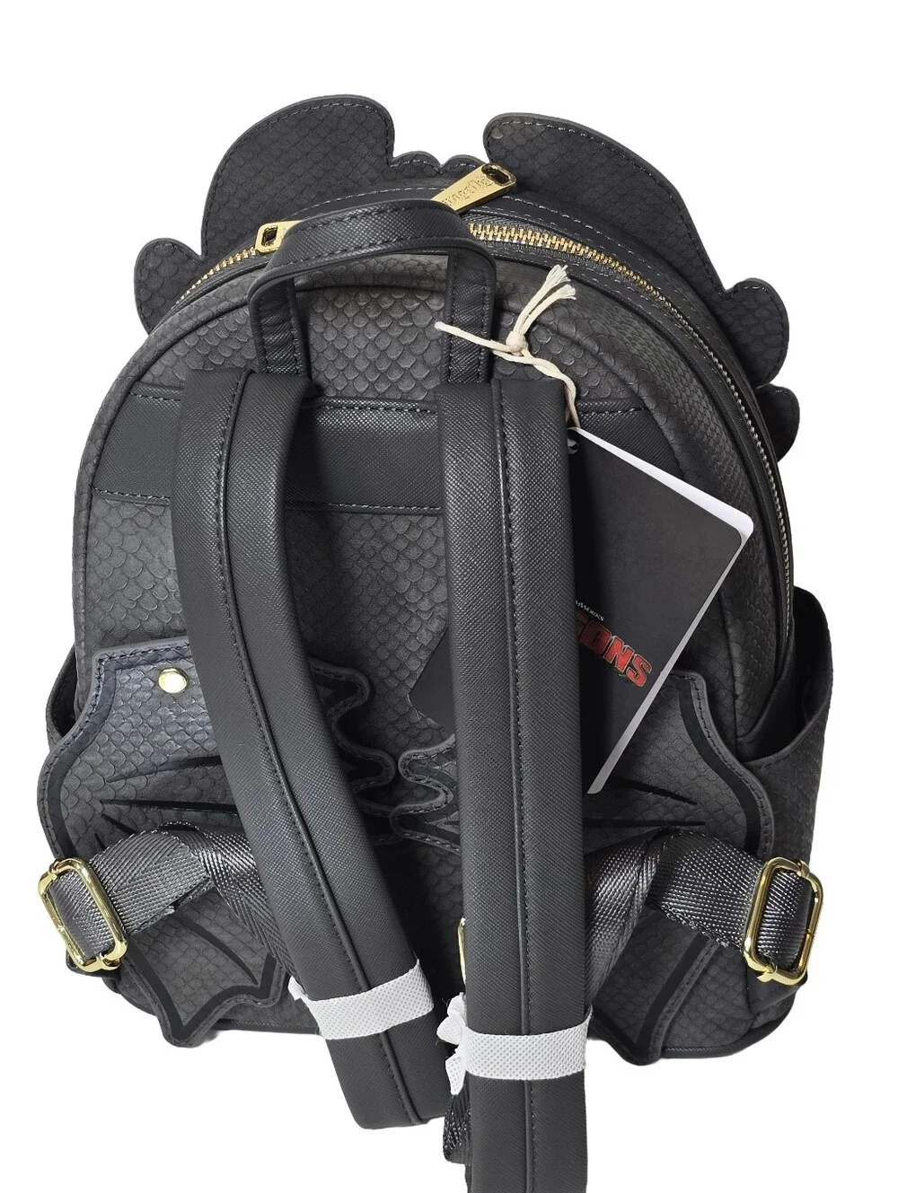 Loungefly Toothless How to Train Your Dragon Cosplay Mini Backpack NWT